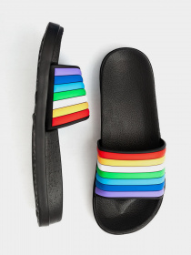 Шлепанцы ISSA Plus модель OB2-70_black Фото