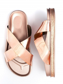 Шлепанцы ISSA Plus модель OB2-71_pink Шлепанцы ISSA Plus модель OB2-71_pink Фото