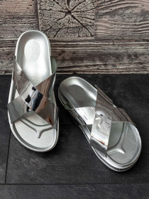 Шльопанці ISSA Plus модель OB2-71_silver Фото