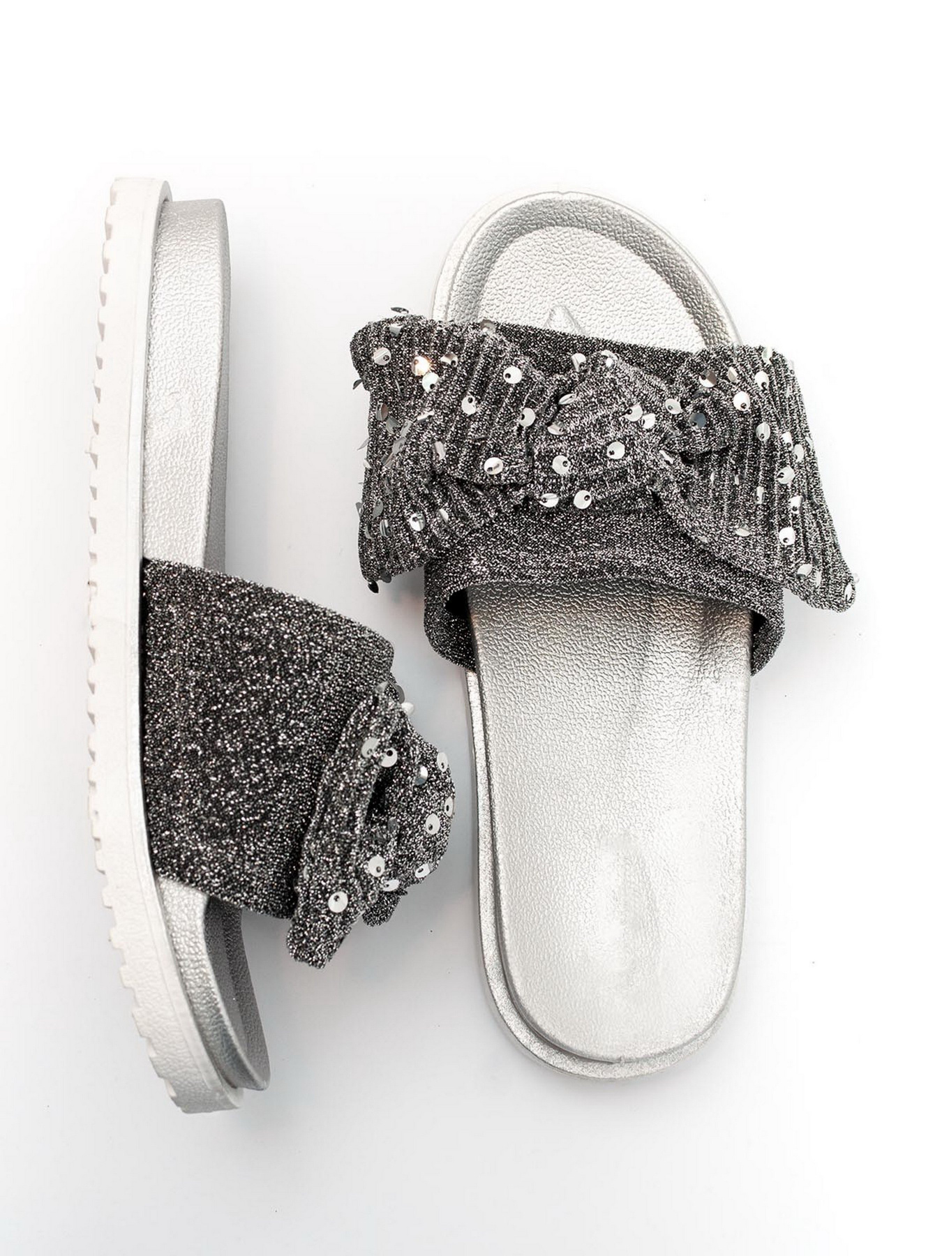 Шльопанці ISSA Plus модель OB2-72_silver Шльопанці ISSA Plus модель OB2-72_silver Фото