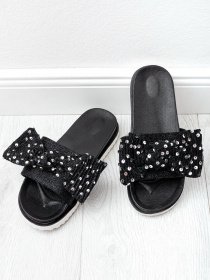 Шлепанцы ISSA Plus модель OB2-72_black Фото