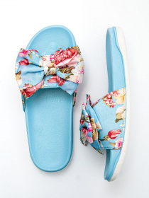 Шлепанцы ISSA Plus модель OB2-73_blue Фото