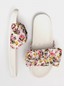 Шлепанцы ISSA Plus модель OB2-74_white Шлепанцы ISSA Plus модель OB2-74_white Фото