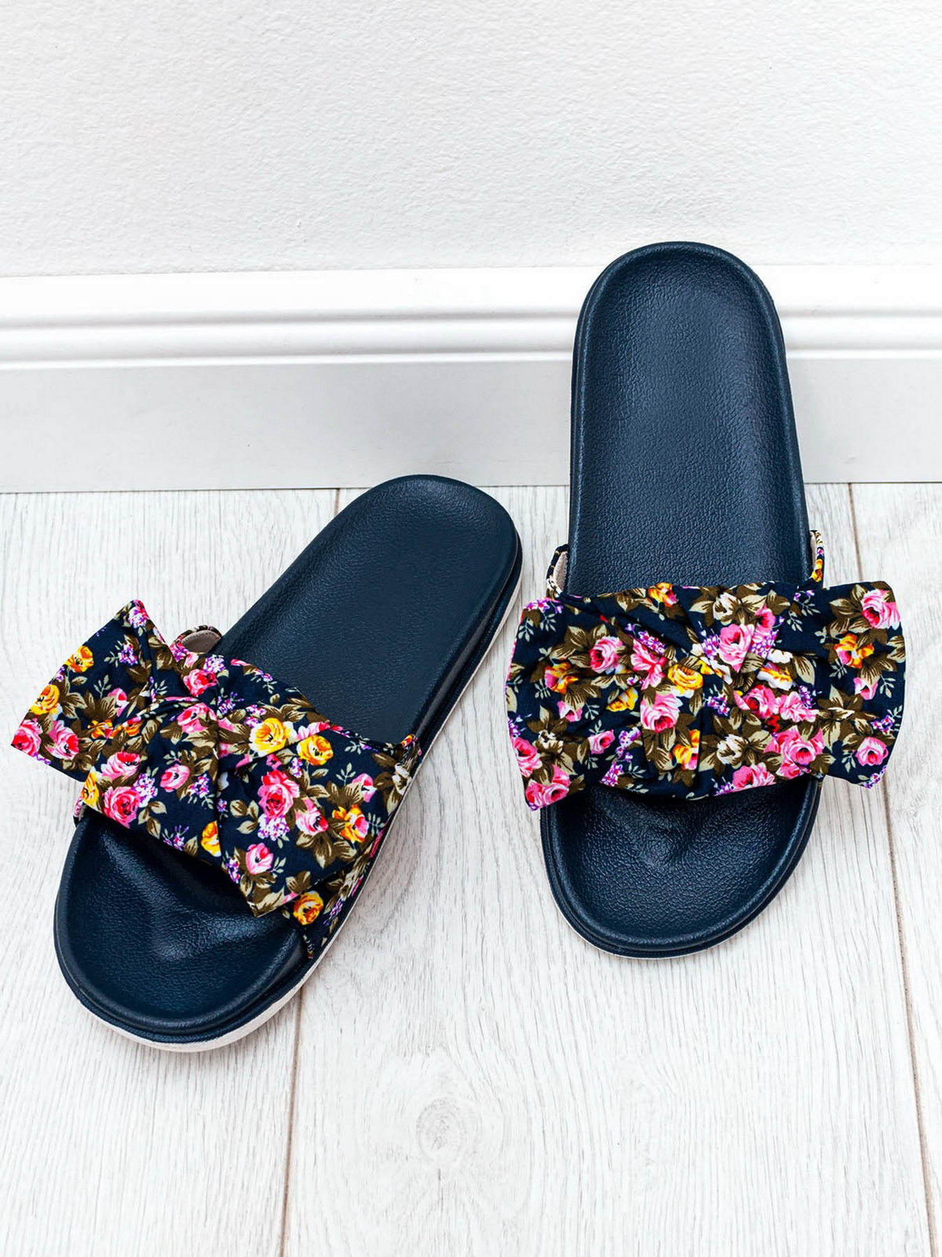 Шльопанці ISSA Plus модель OB2-74_darkblue Фото