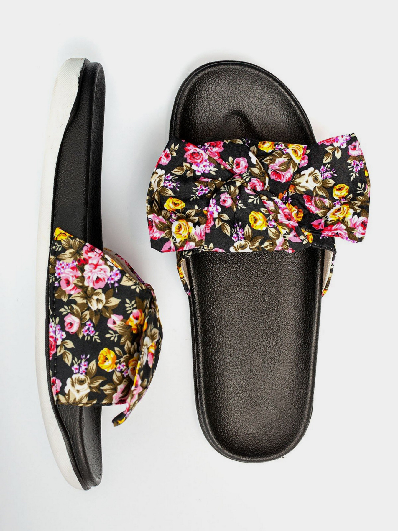 Шлепанцы ISSA Plus модель OB2-74_black Шлепанцы ISSA Plus модель OB2-74_black Фото