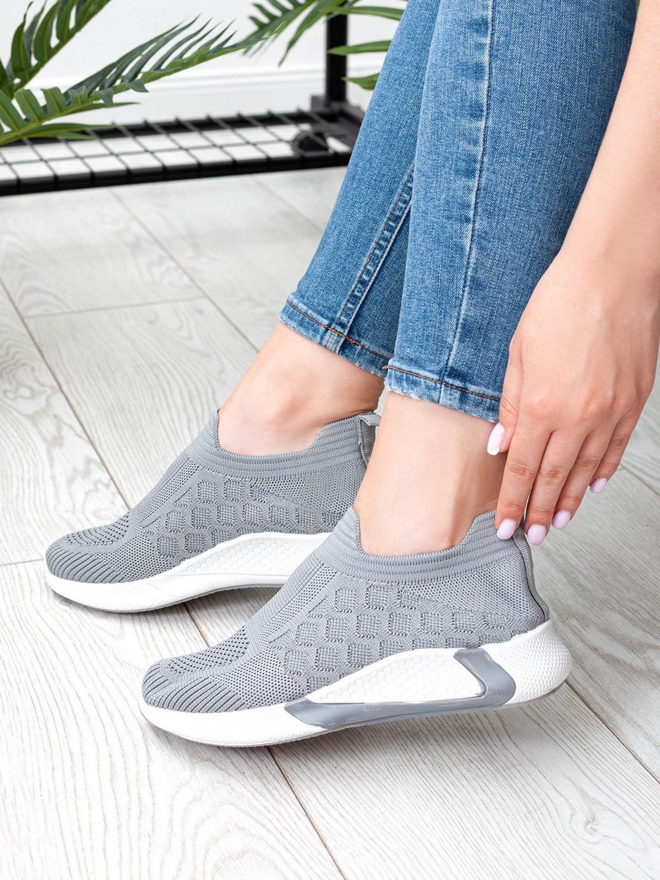 Кроссовки ISSA Plus модель OB2-75_grey Фото