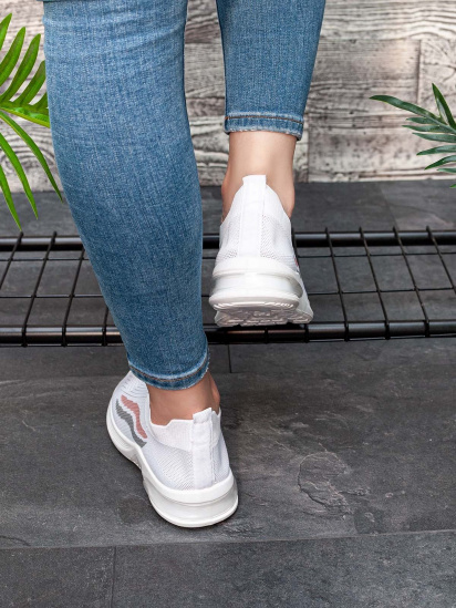 Кроссовки ISSA Plus модель OB2-76_white — фото 3 - INTERTOP