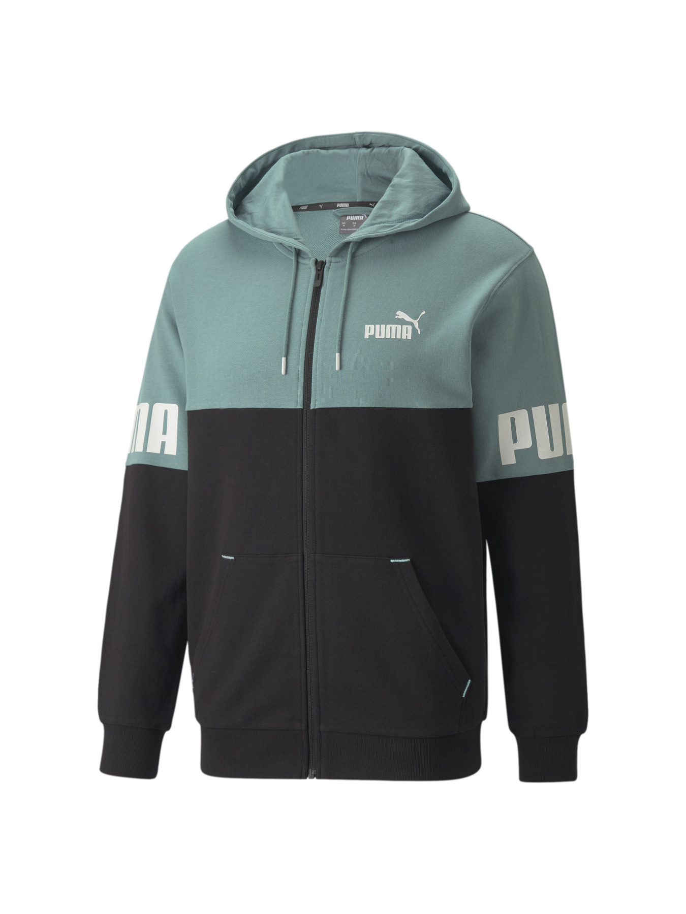 Кофта спортивная PUMA Power Full-zip Hoodie модель 847390 Фото