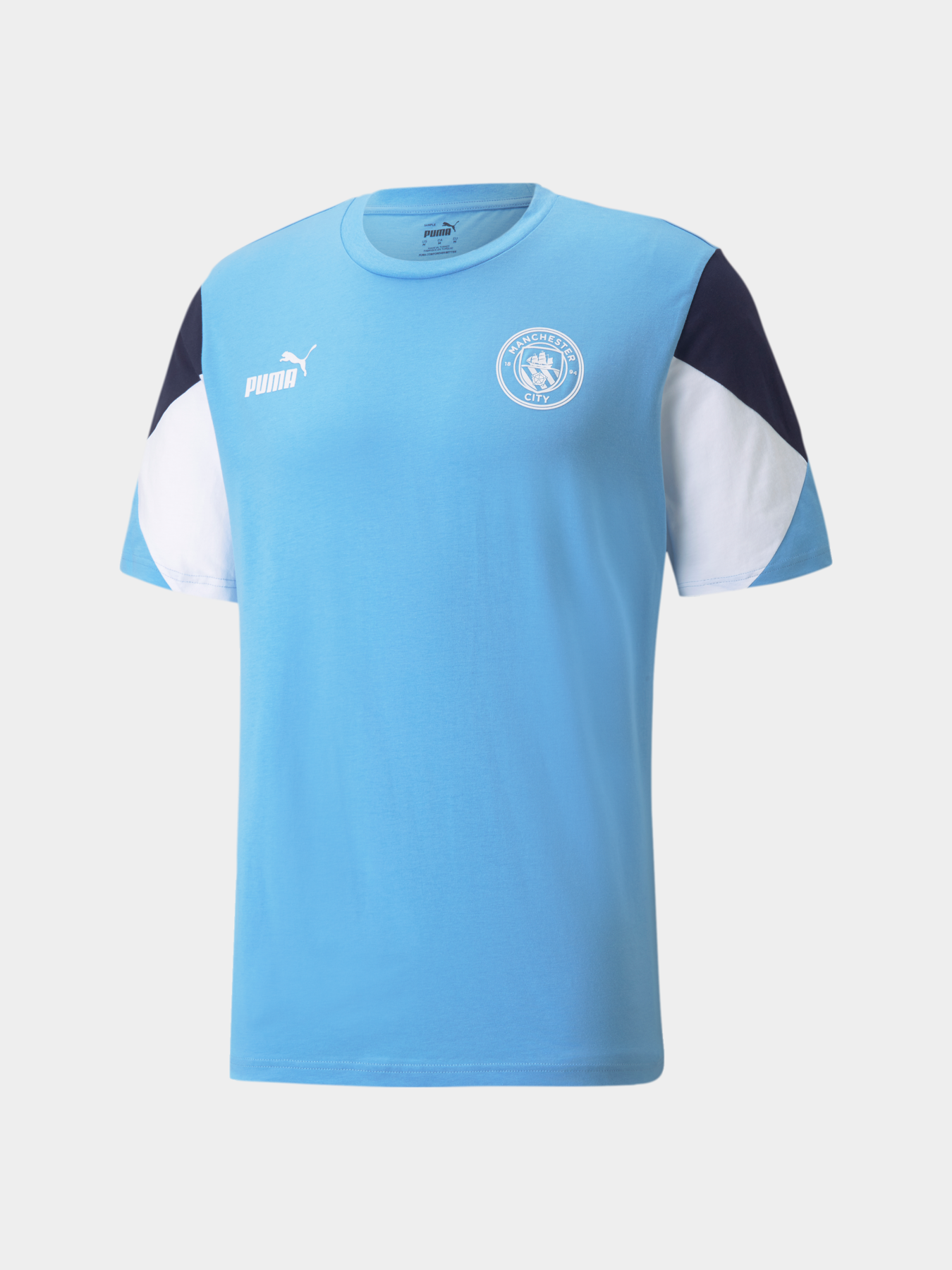 Футболка спортивная PUMA Mcfc Ftblculture Tee модель 764525 Фото