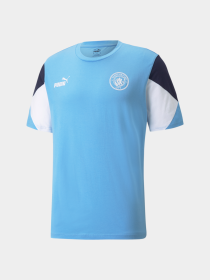 Спортивная футболка PUMA Mcfc Ftblculture Tee модель 764525 Фото