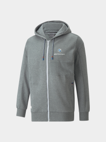 Свитшот PUMA Bmw Mms Hooded Sweat Jacket модель 533370 Фото
