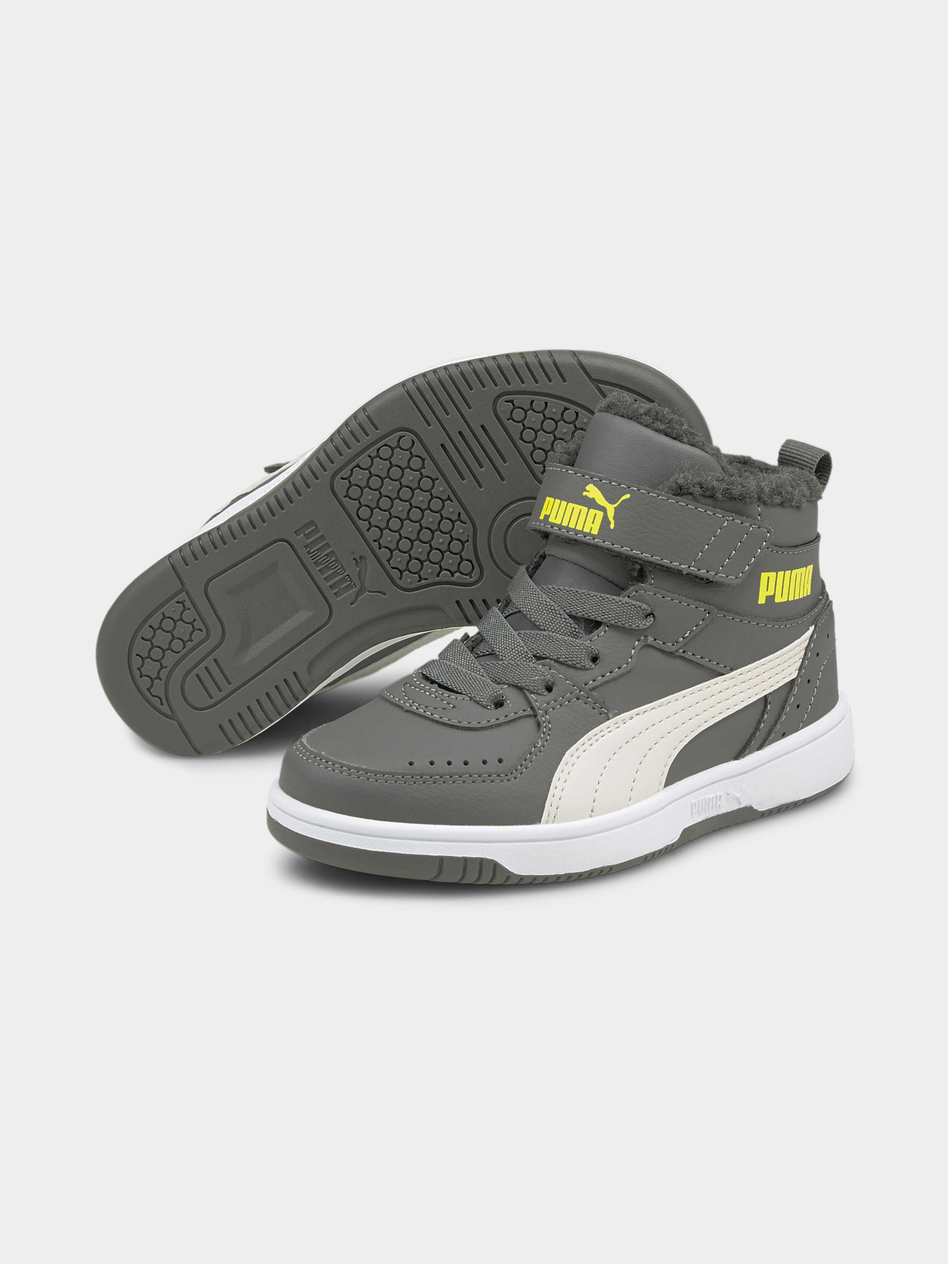 Кеды высокие PUMA Rebound Joy Fur Ps модель 375479 Фото