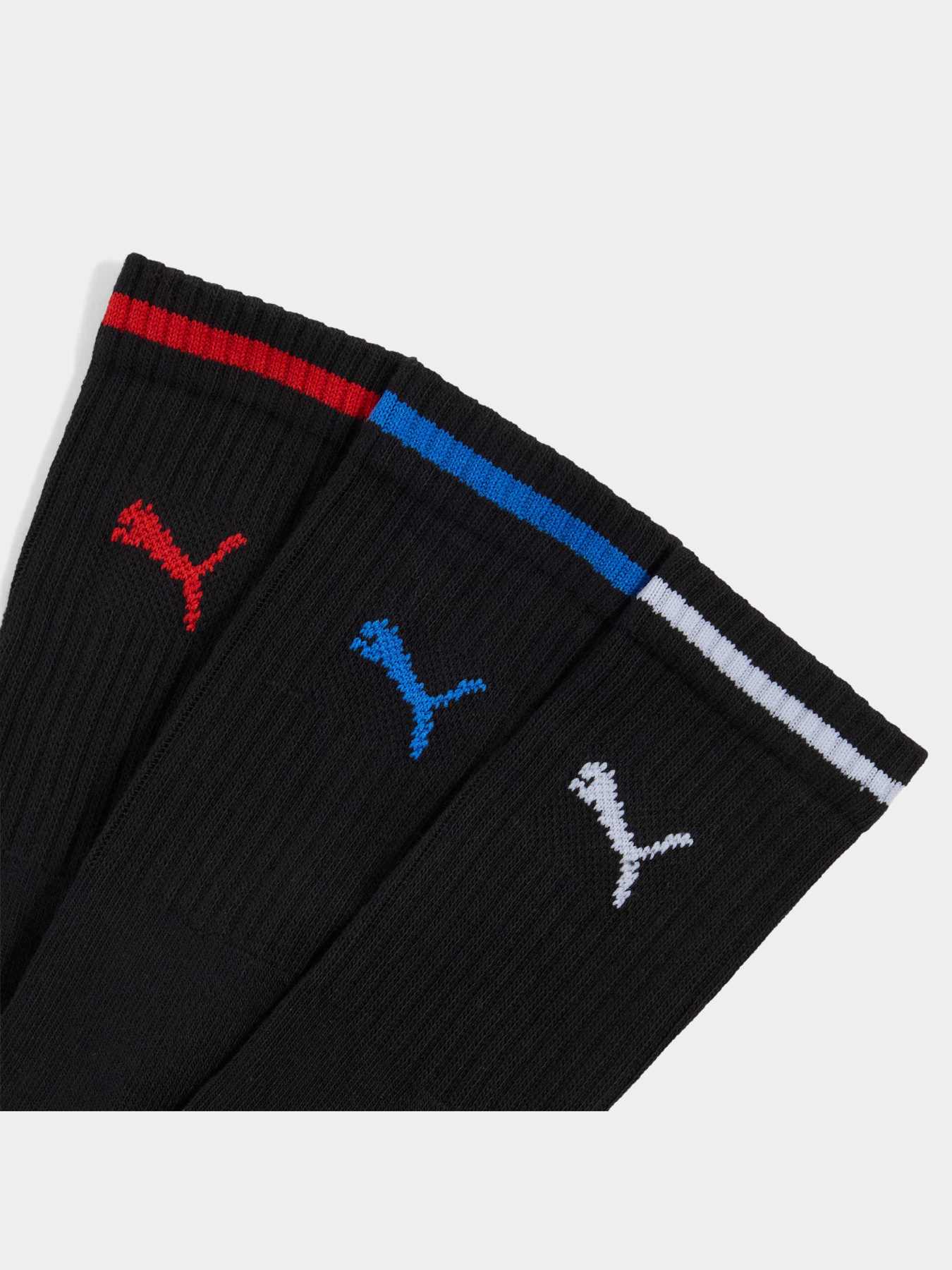 Набір шкарпеток PUMA Sport Crew Stripe 3p модель 907941 Фото