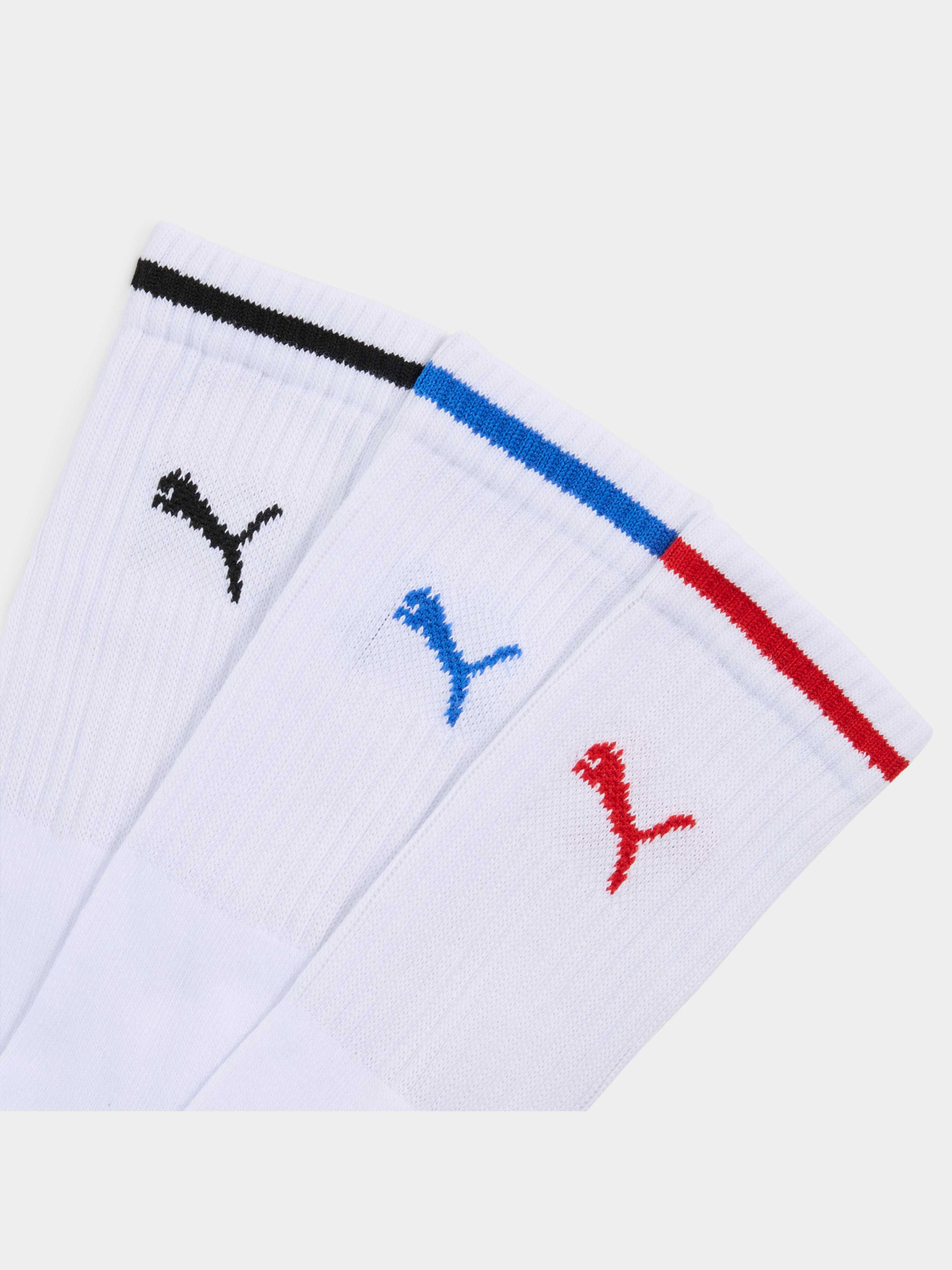 Набір шкарпеток PUMA Sport Crew Stripe 3P модель 907941 Фото