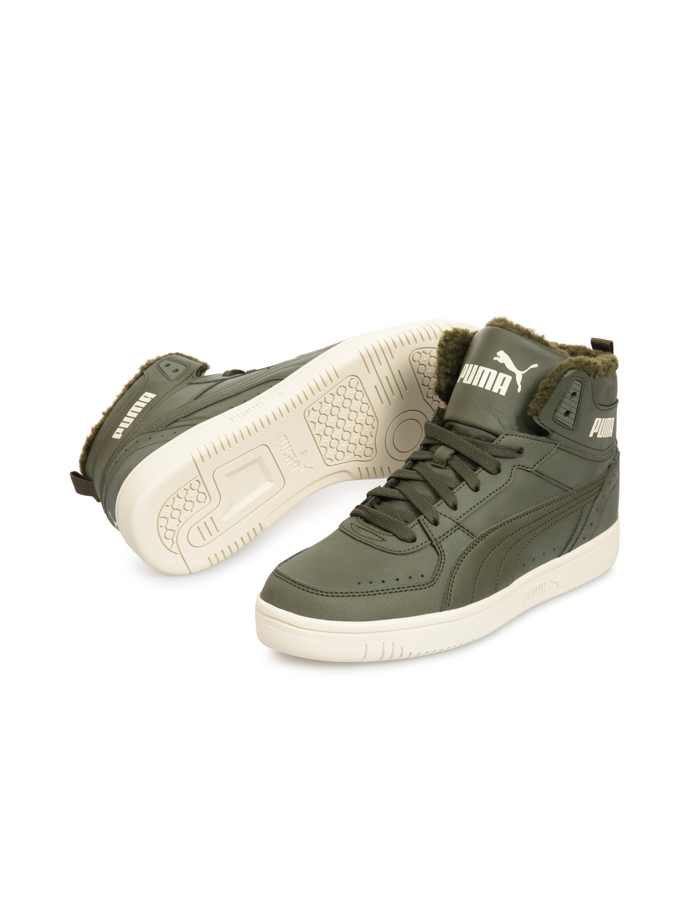 Кеды высокие PUMA Rebound Joy Fur модель 375576 Фото