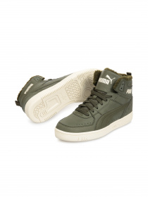 Кеды высокие PUMA Rebound Joy Fur модель 375576 Фото