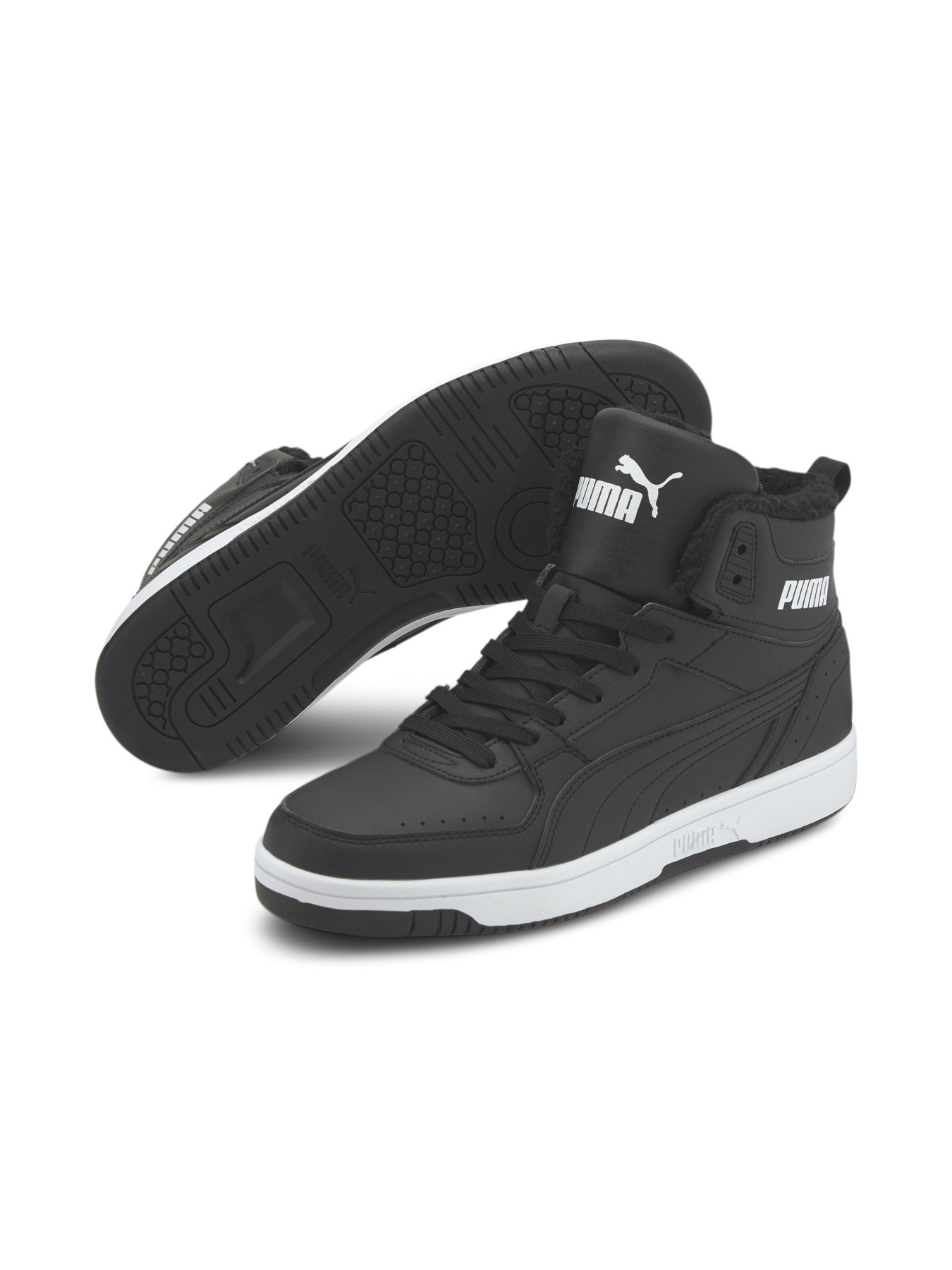 Кеды высокие PUMA Rebound Joy Fur модель 375576 Фото