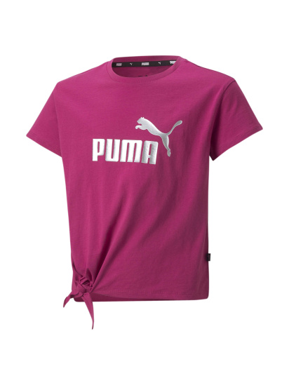 Футболка PUMA Ess+ Logo Knotted Tee модель 846956 - фото