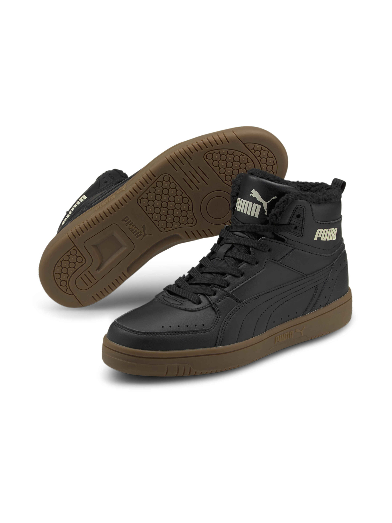 Кеди високі PUMA Rebound Joy Fur модель 375576 Фото