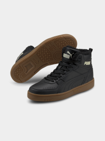 Кеди високі PUMA Rebound Joy Fur модель 375576 Фото