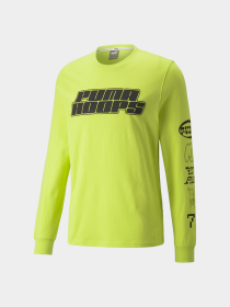 Лонгслив PUMA Qualifier Ls Tee модель 532107 Фото