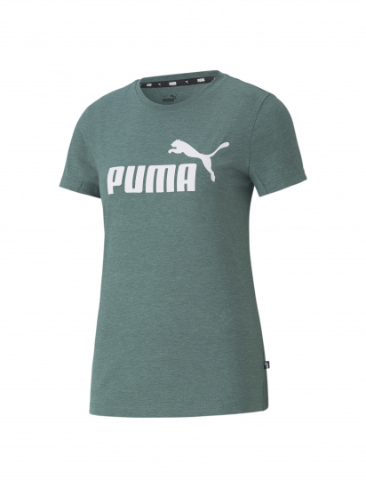 Футболка спортивна PUMA Ess Logo Heather Tee модель 586876 - фото