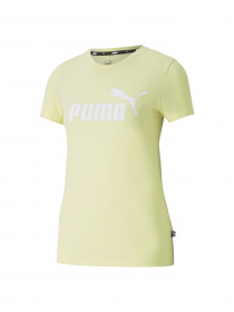 Футболка спортивная PUMA Ess Logo Heather Tee модель 586876 Фото