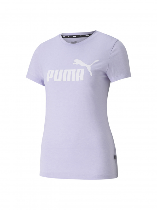 Футболка спортивная PUMA Ess Logo Heather Tee модель 586876 Фото