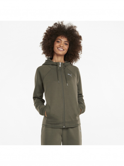 Кофта PUMA Evostripe Full-zip Hoodie модель 589157 - фото