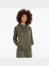 Свитшот PUMA Evostripe Full-zip Hoodie модель 589157 Фото