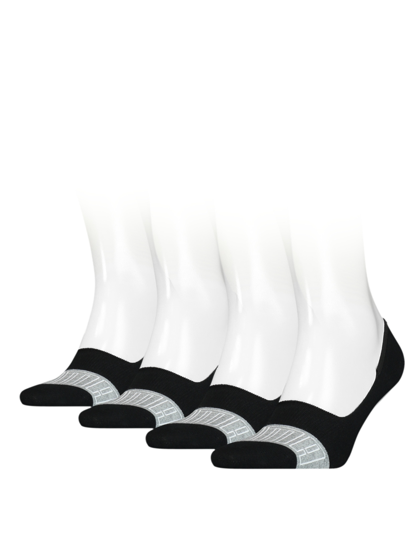 Набор носков PUMA Unisex Footie 4P Promo модель 935009 Набор носков PUMA Unisex Footie 4P Promo модель 935009 Фото