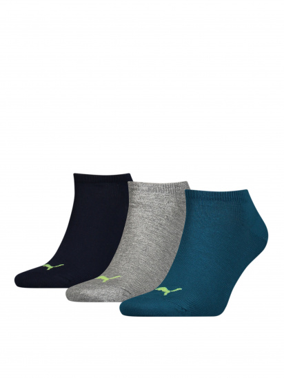 Набір шкарпеток PUMA Unisex Sneaker Plain 3P модель 906807 — фото - INTERTOP