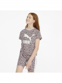 Футболка PUMA Summer Roar Aop Knotted Tee модель 533389 Футболка PUMA Summer Roar Aop Knotted Tee модель 533389 Фото