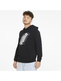 Худи PUMA Power Logo Hoodie модель 847378 Фото
