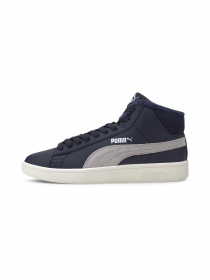 Ботинки PUMA Smash V2 Mid L Fur Jr модель 366895 Фото
