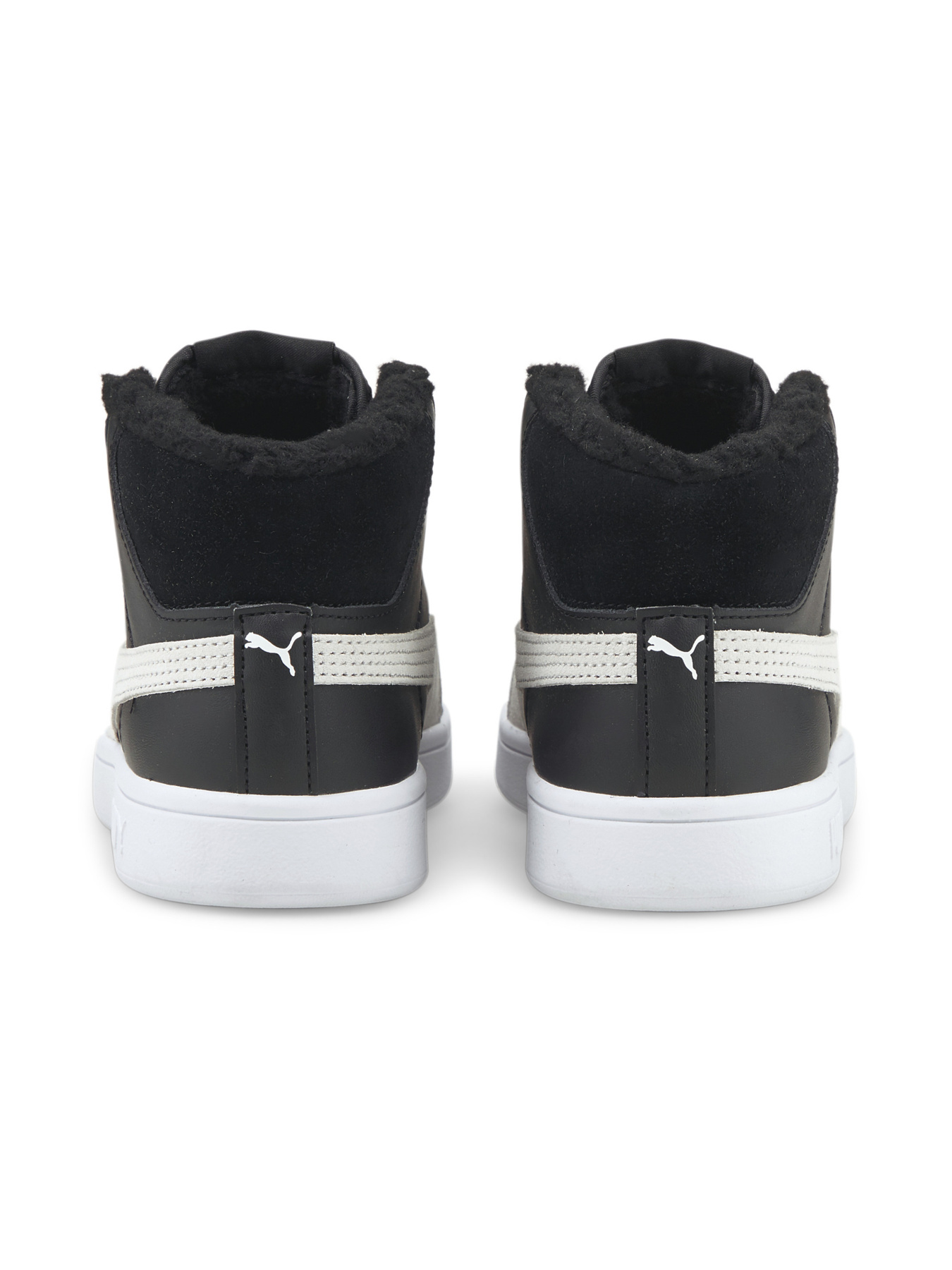 Кроссовки PUMA Smash V2 Mid L Fur Jr модель 366895 Фото