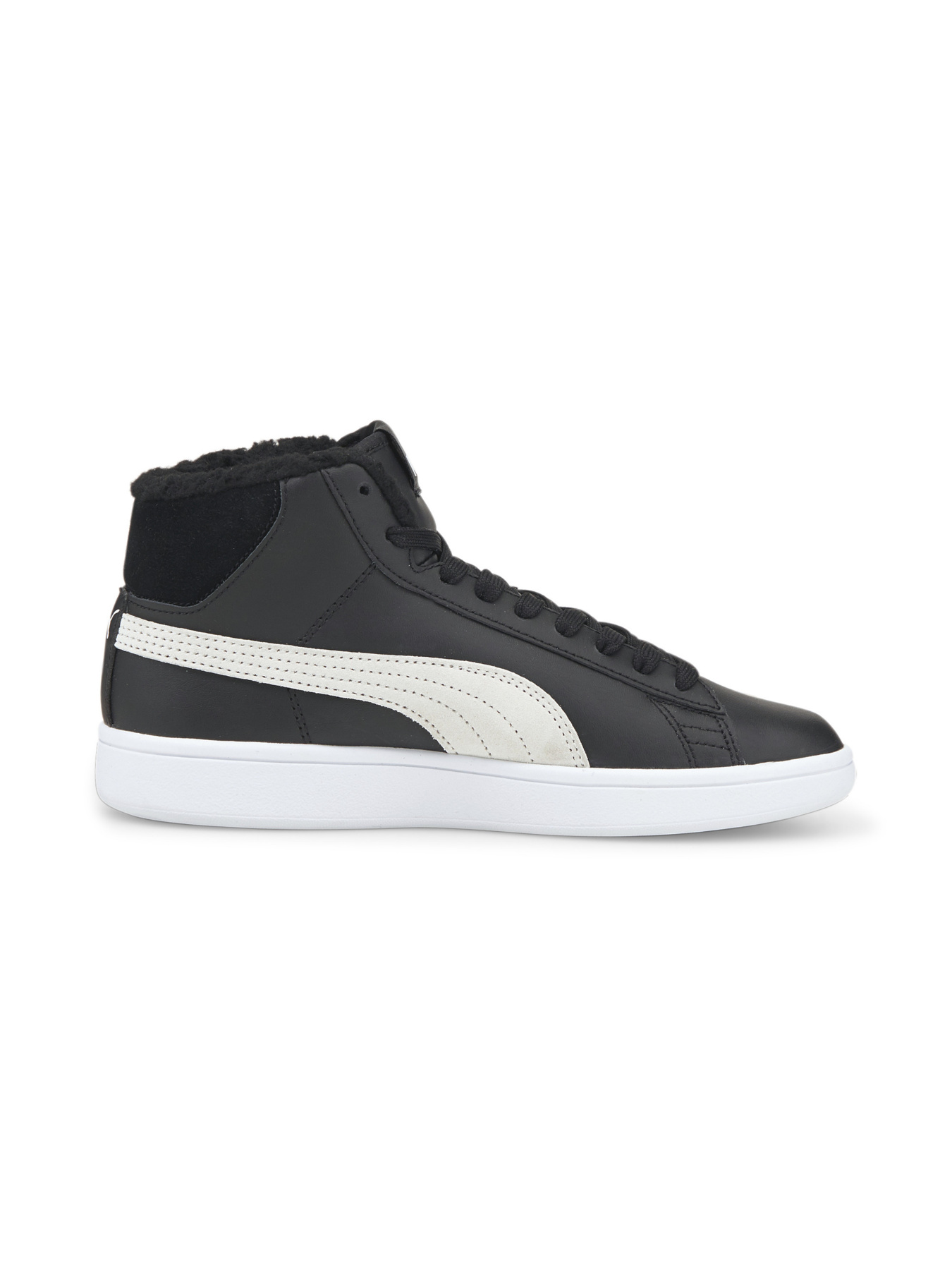 Кросівки повсякденні PUMA Smash V2 Mid L Fur Jr модель 366895 Фото