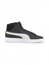 Кросівки повсякденні PUMA Smash V2 Mid L Fur Jr модель 366895 Фото