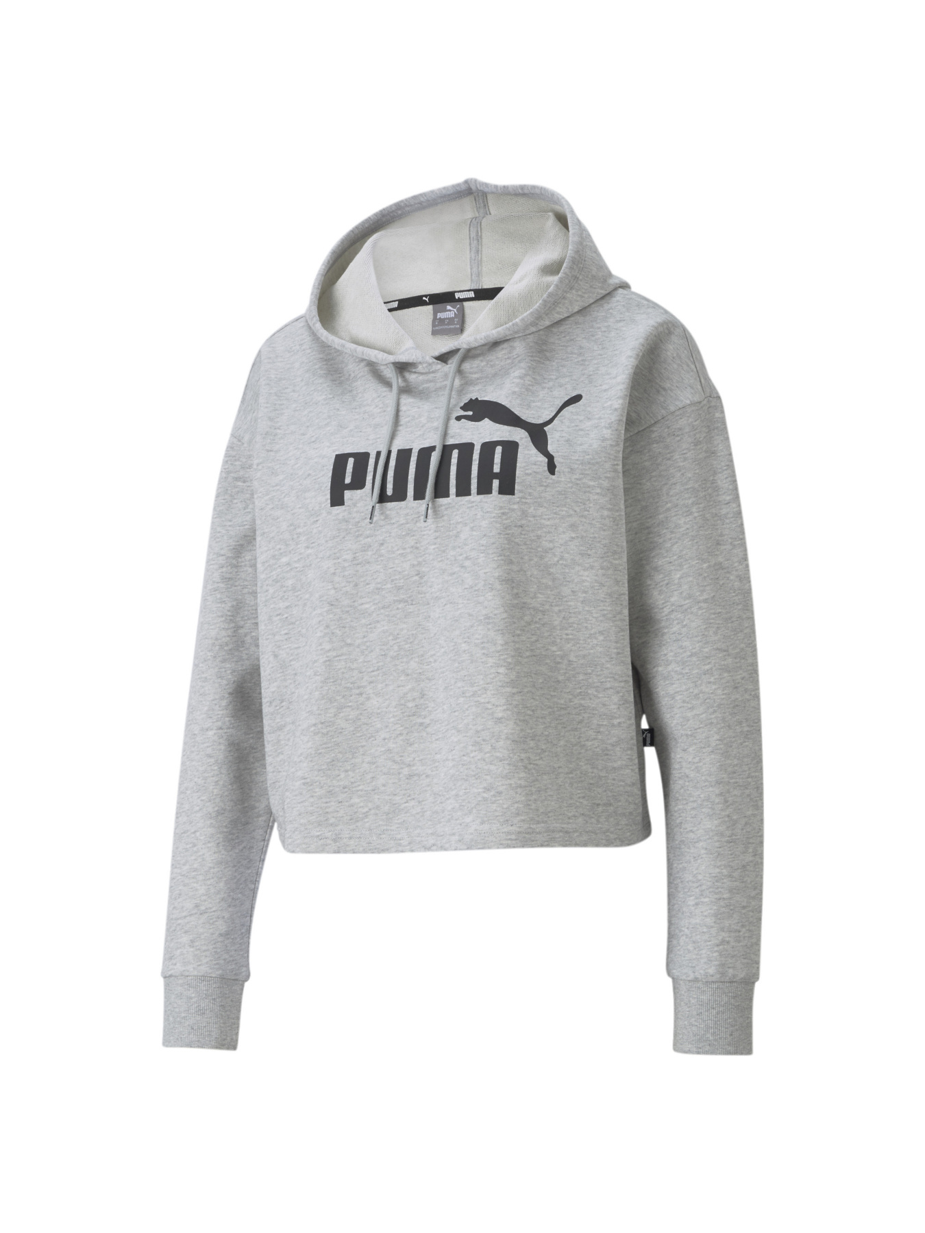Худи PUMA Ess Cropped Logo Hoodie Tr модель 586870 Фото