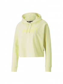 Худи PUMA Ess Cropped Logo Hoodie Tr модель 586870 Фото