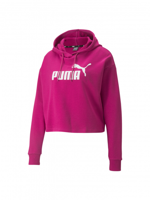 Худи PUMA Ess Cropped Logo Hoodie Tr модель 586870 Фото