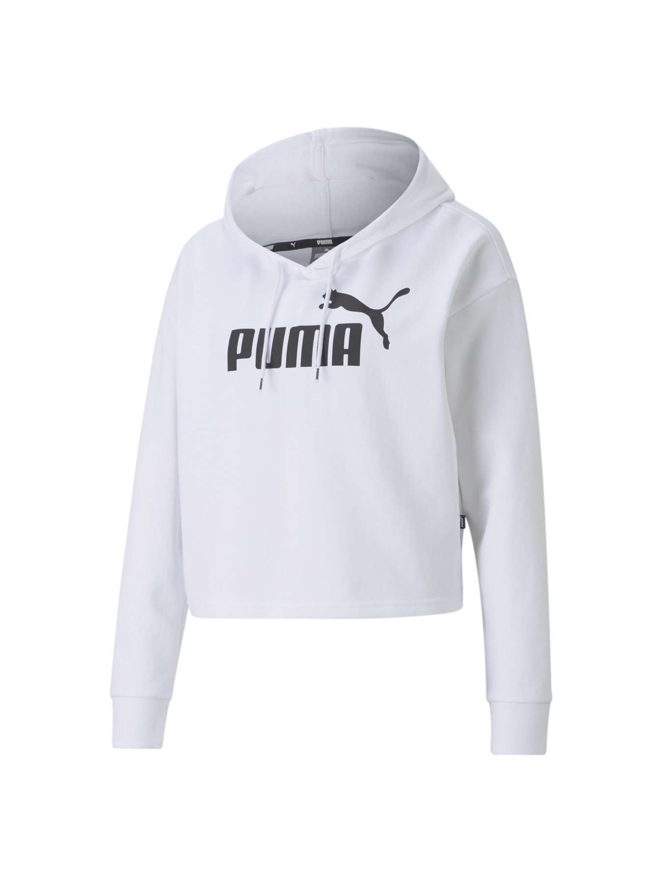 Худи и свитшоты PUMA Ess Cropped Logo Hoodie Tr модель 586870 Фото