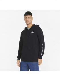 Кофта спортивная PUMA Ess+ Tape Full-zip Hoodie модель 848768 Фото