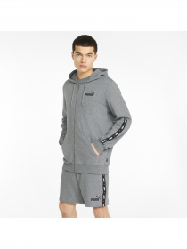 Кофта спортивная PUMA Ess+ Tape Full-zip Hoodie модель 848768 Фото