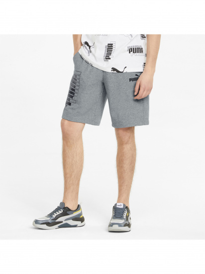 Шорты спортивные PUMA Power Logo Shorts модель 847380 — фото 3 - INTERTOP