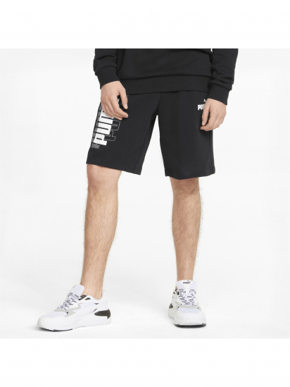Шорты спортивные PUMA Power Logo Shorts модель 847380 — фото 3 - INTERTOP