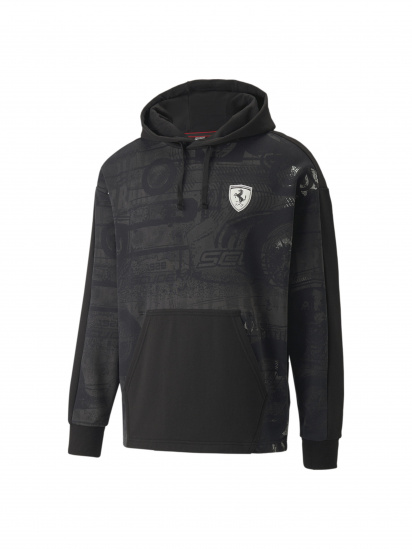 Худі PUMA Ferrari Race Aop Swt Hoodie модель 533718 - фото