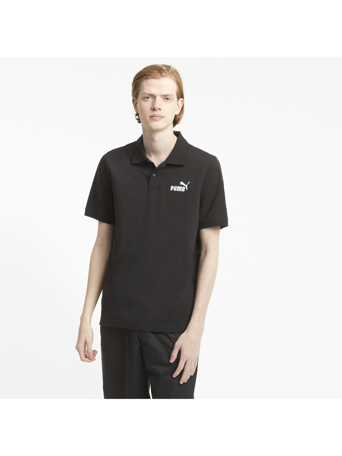 Поло PUMA Ess Pique Polo модель 586674 Фото