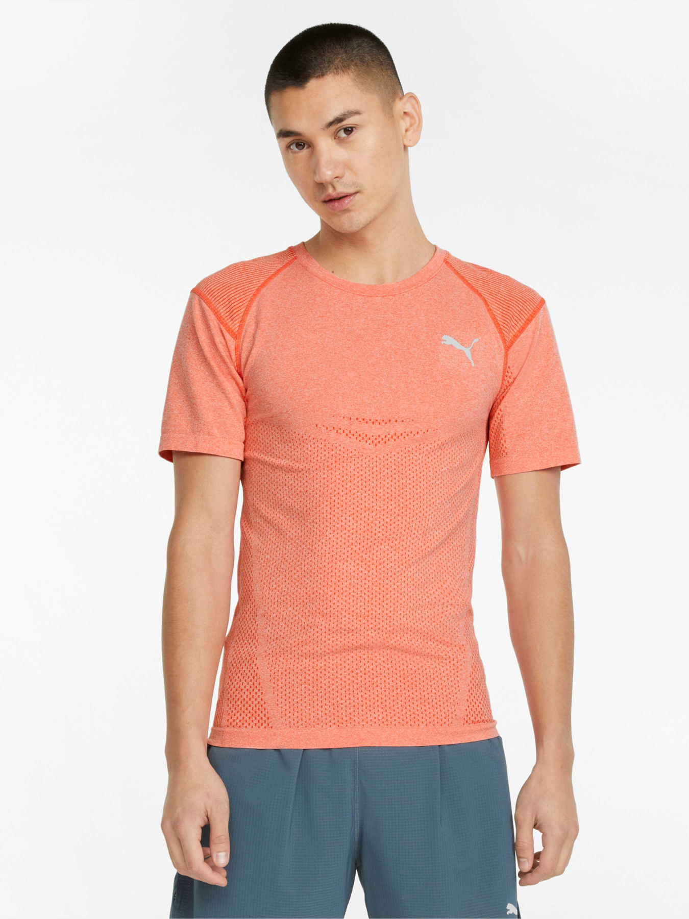 Футболка спортивная PUMA Train Evoknit Ss Tee модель 521512 Фото