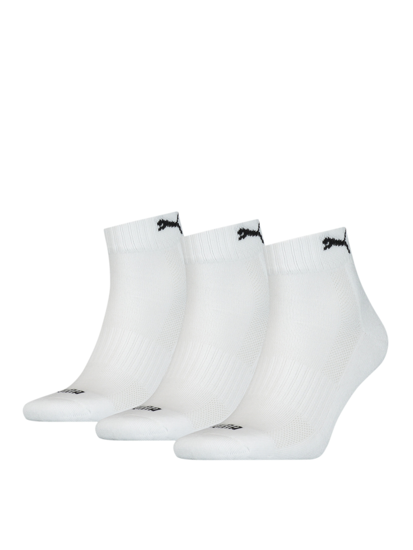 Набор носков PUMA Cushioned Quarter 3p Un модель 907943 Фото